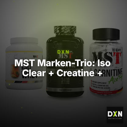 MST Marken-Trio: Iso Clear + Creatine + L-Carnitine – Clean Showcase Plus
