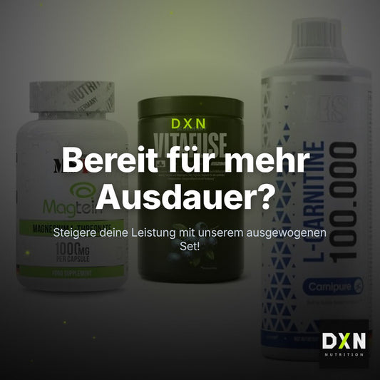 Ausdauer-Set: MST Magnesium + Big Zone Vitafus + MST L-Carnitine – Clean Showcase Plus