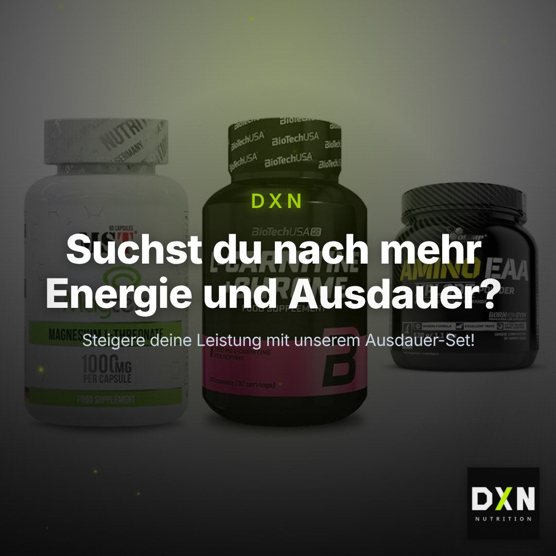 Ausdauer-Set: MST Magnesium + BioTech L-Carnit + Olimp Amino EAA – Clean Showcase Plus