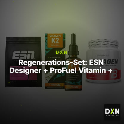 Regenerations-Set: ESN Designer + ProFuel Vitamin + BioTech Collage – Clean Showcase Plus