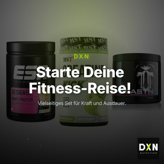 Definitionsphase-Set: ESN Designer + MST Creatine + Genius Nutriti – Clean Showcase Plus