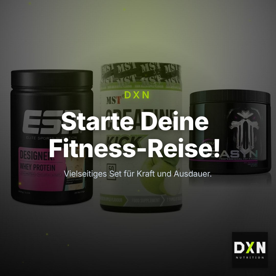 Definitionsphase-Set: ESN Designer + MST Creatine + Genius Nutriti – Clean Showcase Plus