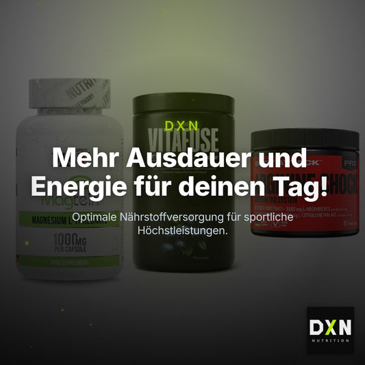Ausdauer-Set: MST Magnesium + Big Zone Vitafus + Body Attack – Clean Showcase Plus
