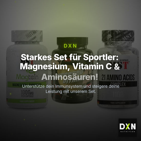 Ausdauer-Set: MST Magnesium + Big Zone Buffere + MST 21 Amino – Clean Showcase Plus