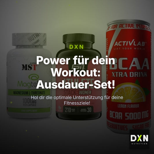 Ausdauer-Set: MST Magnesium + ESN Athlete + Activlab BCAA – Clean Showcase Plus