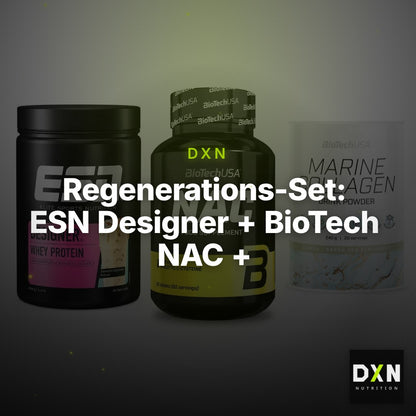 Regenerations-Set: ESN Designer + BioTech NAC + BioTech Marine – Clean Showcase Plus
