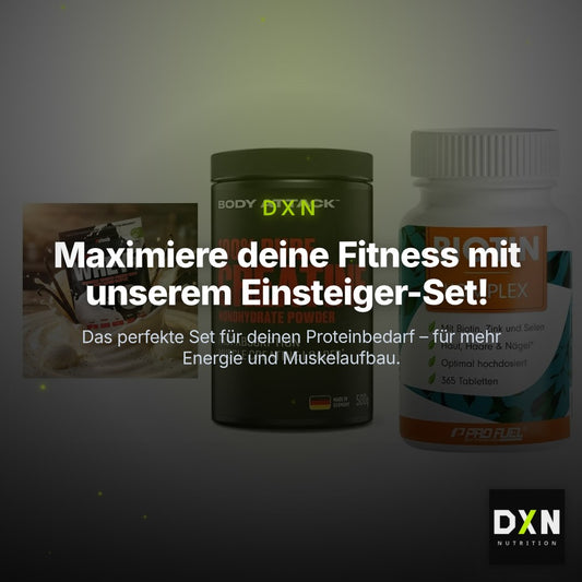 Einsteiger-Set: Sinob Honest + Body Attack 100% + ProFuel BIOTIN – Clean Showcase Plus