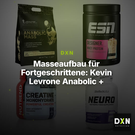 Masseaufbau für Fortgeschrittene: Kevin Levrone Anabolic + 3 weitere – Clean Showcase Plus