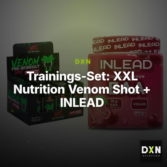 Trainings-Set: XXL Nutrition Venom Shot + INLEAD EAA – Clean Showcase Plus