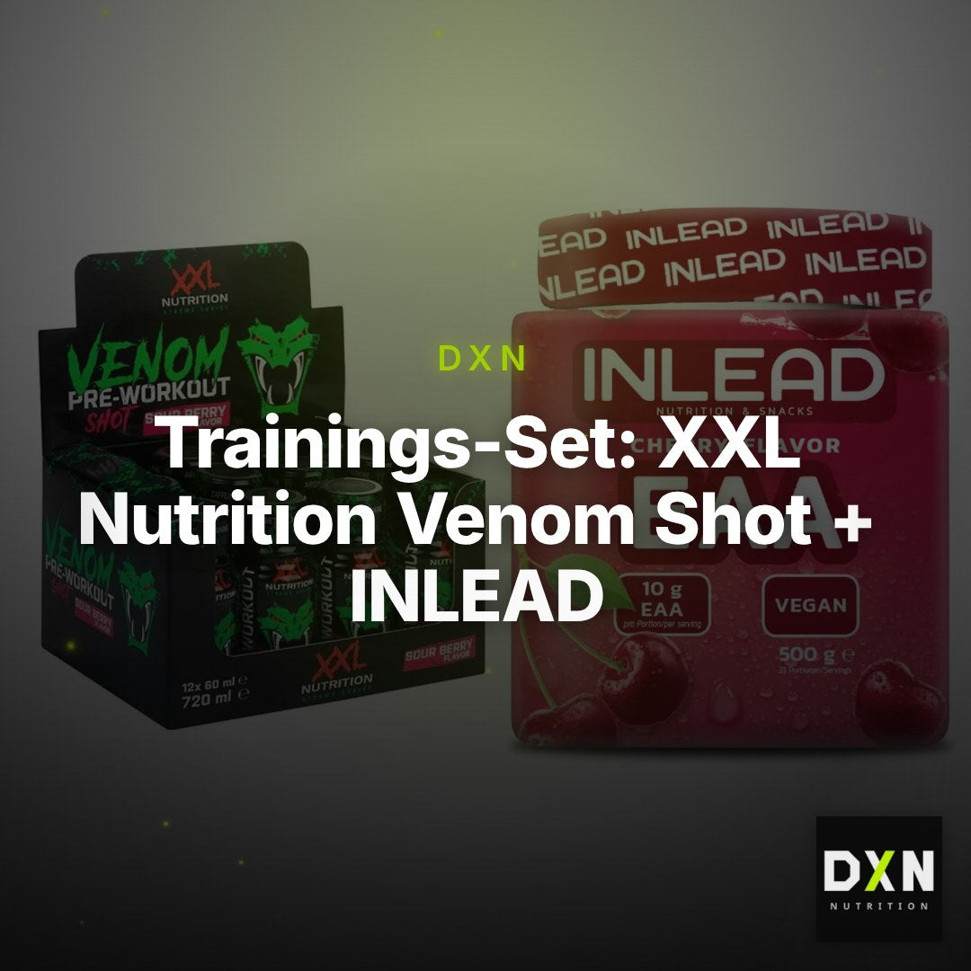 Trainings-Set: XXL Nutrition Venom Shot + INLEAD EAA – Clean Showcase Plus