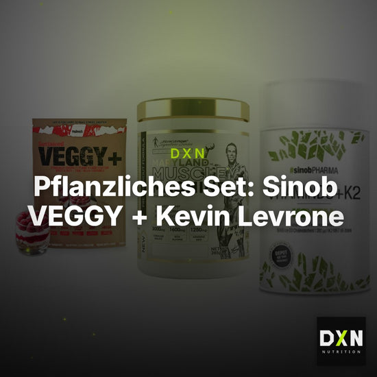 Pflanzliches Set: Sinob VEGGY + Kevin Levrone + Sinob Vitamin – Clean Showcase Plus