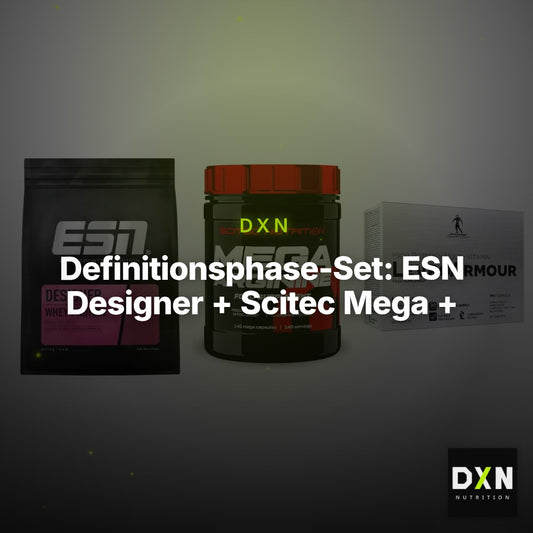 Definitionsphase-Set: ESN Designer + Scitec Mega + Kevin Levrone – Clean Showcase Plus