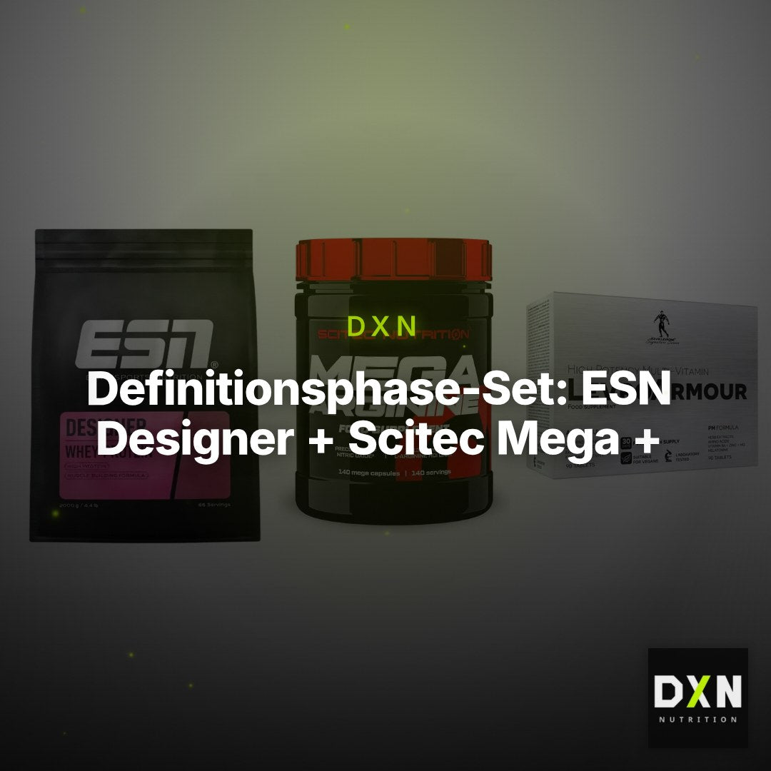 Definitionsphase-Set: ESN Designer + Scitec Mega + Kevin Levrone – Clean Showcase Plus