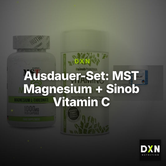 Ausdauer-Set: MST Magnesium + Sinob Vitamin C + NNT Citrullin – Clean Showcase Plus