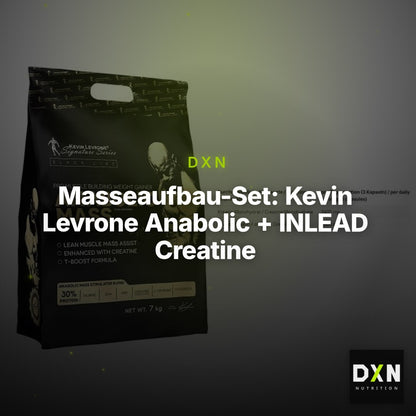 Masseaufbau-Set: Kevin Levrone Anabolic + INLEAD Creatine – Clean Showcase Plus
