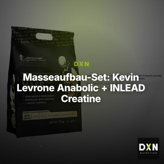 Masseaufbau-Set: Kevin Levrone Anabolic + INLEAD Creatine – Clean Showcase Plus