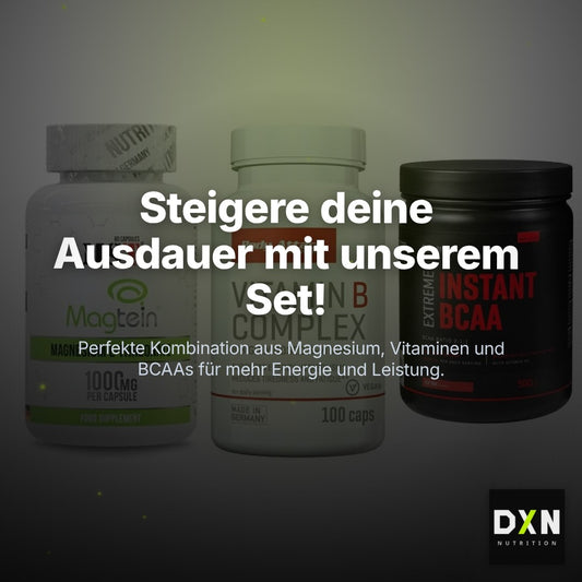 Ausdauer-Set: MST Magnesium + Body Attack Vitamin + 1 weitere – Clean Showcase Plus