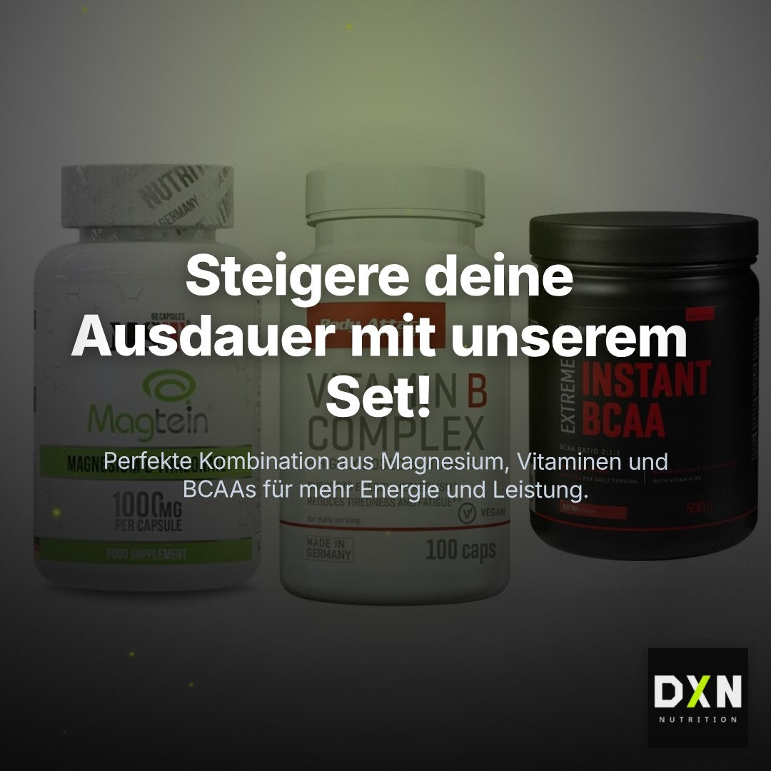 Ausdauer-Set: MST Magnesium + Body Attack Vitamin + 1 weitere – Clean Showcase Plus