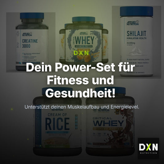 Applied Nutrition Marken-Großset: Nutrition Creatine 3000 + 4 weitere – Clean Showcase Plus