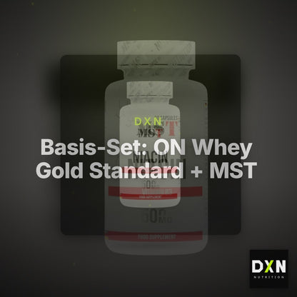 Basis-Set: ON Whey Gold Standard + MST Niacin – Clean Showcase Plus