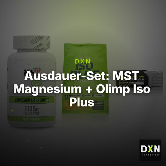 Ausdauer-Set: MST Magnesium + Olimp Iso Plus + Olimp AAKG – Clean Showcase Plus