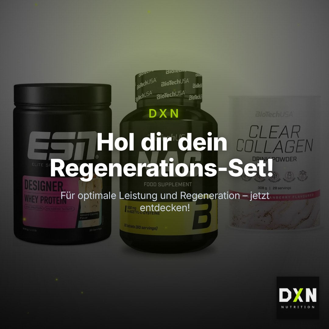 Regenerations-Set: ESN Designer + BioTech NAC + BioTech Clear – Clean Showcase Plus