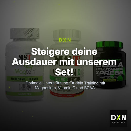 Ausdauer-Set: MST Magnesium + MST Vitamin C + Scitec BCAA – Clean Showcase Plus