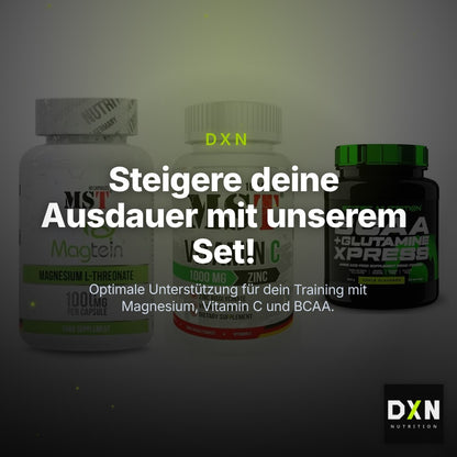 Ausdauer-Set: MST Magnesium + MST Vitamin C + Scitec BCAA – Clean Showcase Plus