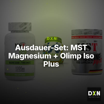 Ausdauer-Set: MST Magnesium + Olimp Iso Plus + MST Citrulline – Clean Showcase Plus