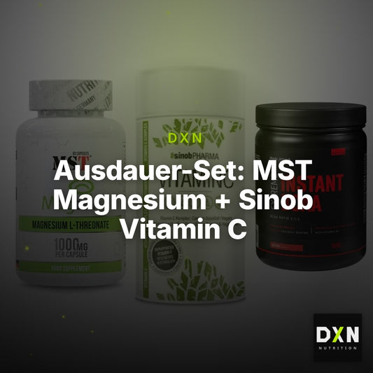Ausdauer-Set: MST Magnesium + Sinob Vitamin C + Body Attack – Clean Showcase Plus