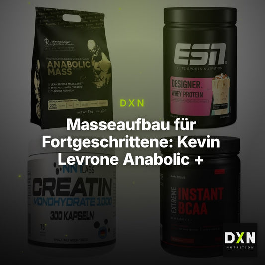 Masseaufbau für Fortgeschrittene: Kevin Levrone Anabolic + 3 weitere – Clean Showcase Plus