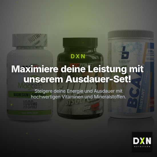 Ausdauer-Set: MST Magnesium + Big Zone Zink + Blackline – Clean Showcase Plus