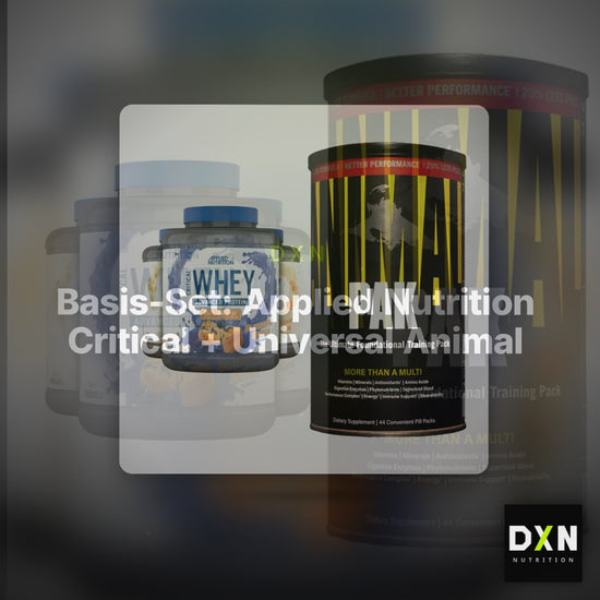 Basis-Set: Applied Nutrition Critical + Universal Animal Pak 44 – Clean Showcase Plus