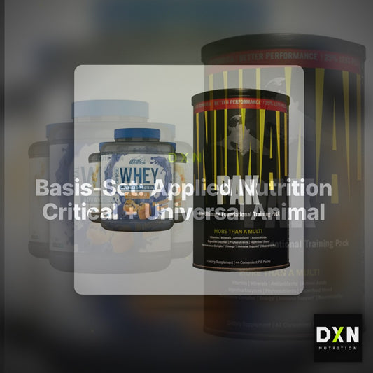 Basis-Set: Applied Nutrition Critical + Universal Animal Pak 44 – Clean Showcase Plus