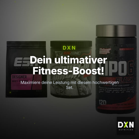 Definitionsphase-Set: ESN Designer + Big Zone + Nutrex Lipo 6 – Clean Showcase Plus