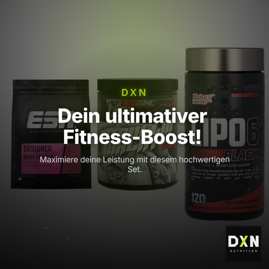 Definitionsphase-Set: ESN Designer + Big Zone + Nutrex Lipo 6 – Clean Showcase Plus