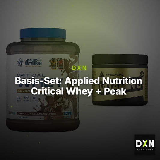 Basis-Set: Applied Nutrition Critical Whey + Peak Vitamin D 180 Tabl. – Clean Showcase Plus