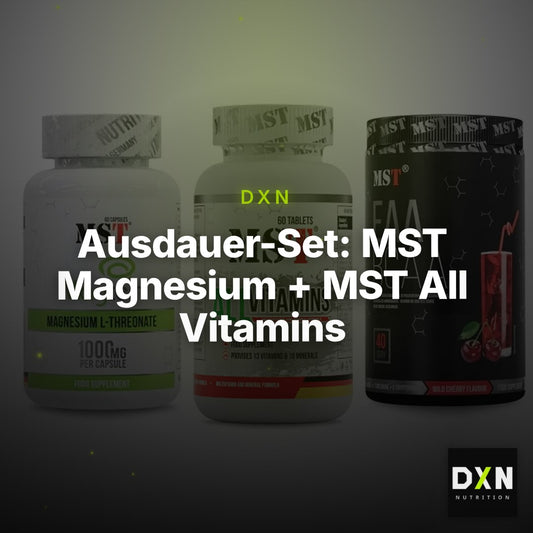 Ausdauer-Set: MST Magnesium + MST All Vitamins + MST EAA & BCAA – Clean Showcase Plus