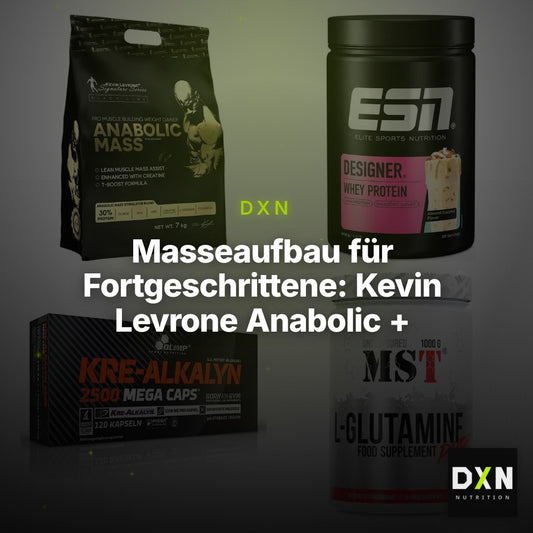 Masseaufbau für Fortgeschrittene: Kevin Levrone Anabolic + 3 weitere – Clean Showcase Plus