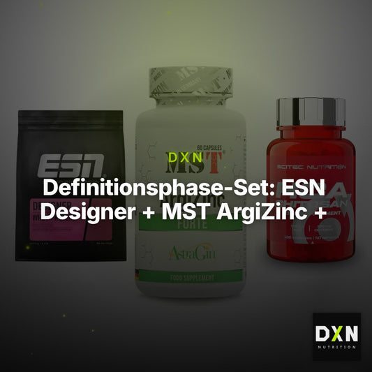 Definitionsphase-Set: ESN Designer + MST ArgiZinc + Scitec HCA-Chi – Clean Showcase Plus