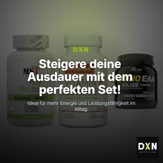 Ausdauer-Set: MST Magnesium + Body Attack + Olimp Amino EAA – Clean Showcase Plus