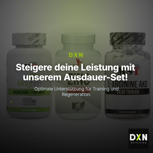 Ausdauer-Set: MST Magnesium + #GYMJUICE ZINC + MST Arginin AAKG – Clean Showcase Plus