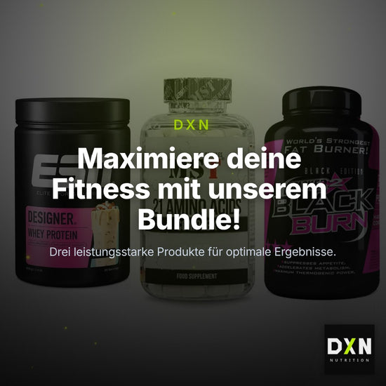 Definitionsphase-Set: ESN Designer + MST 21 Amino + Stacker2 Black – Clean Showcase Plus