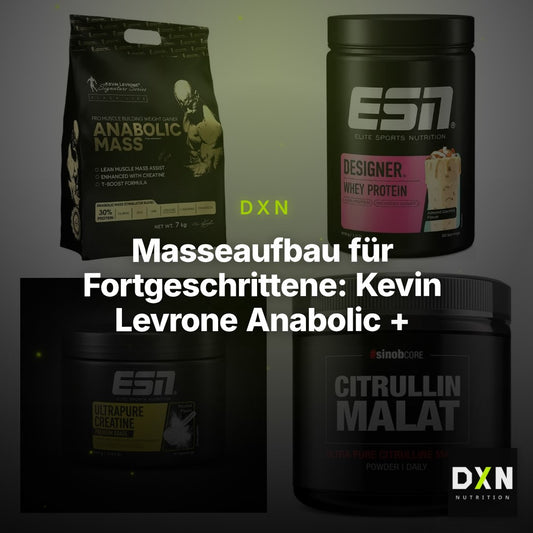 Masseaufbau für Fortgeschrittene: Kevin Levrone Anabolic + 3 weitere – Clean Showcase Plus