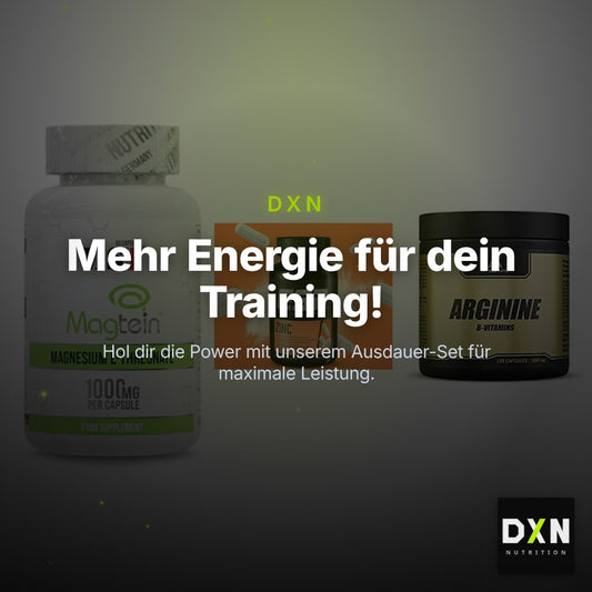 Ausdauer-Set: MST Magnesium + ESN Zinc + Peak Arginin – Clean Showcase Plus