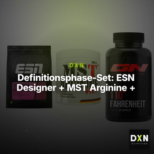 Definitionsphase-Set: ESN Designer + MST Arginine + GN 110 Fahrenh – Clean Showcase Plus
