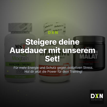 Ausdauer-Set: MST Magnesium + BioTech Vitamin + Sinob Core – Clean Showcase Plus