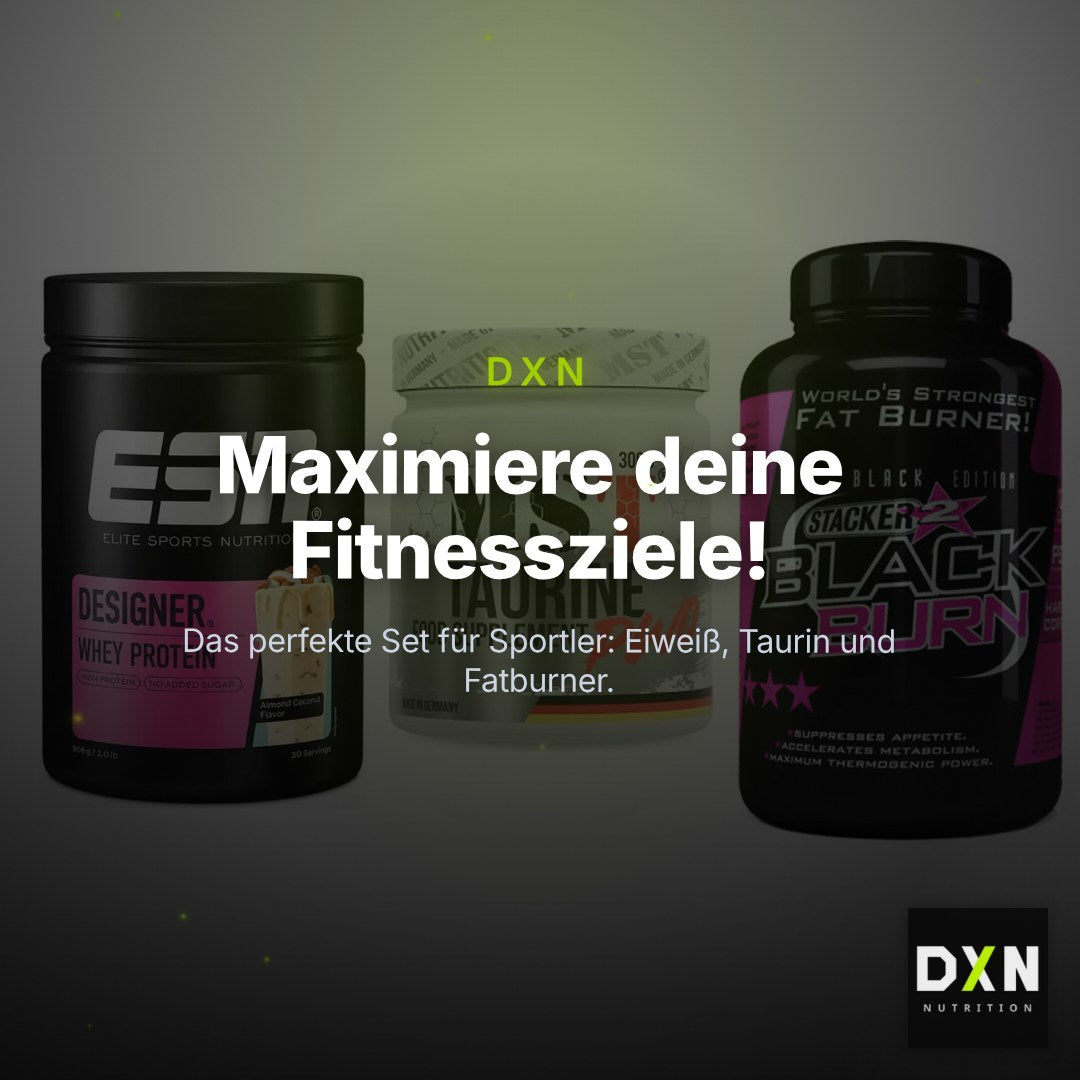 Definitionsphase-Set: ESN Designer + MST Taurine + Stacker2 Black – Clean Showcase Plus
