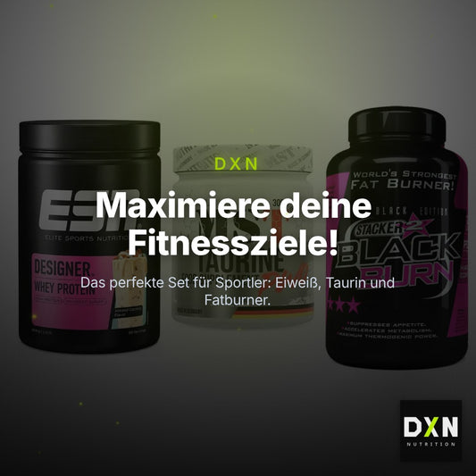 Definitionsphase-Set: ESN Designer + MST Taurine + Stacker2 Black – Clean Showcase Plus
