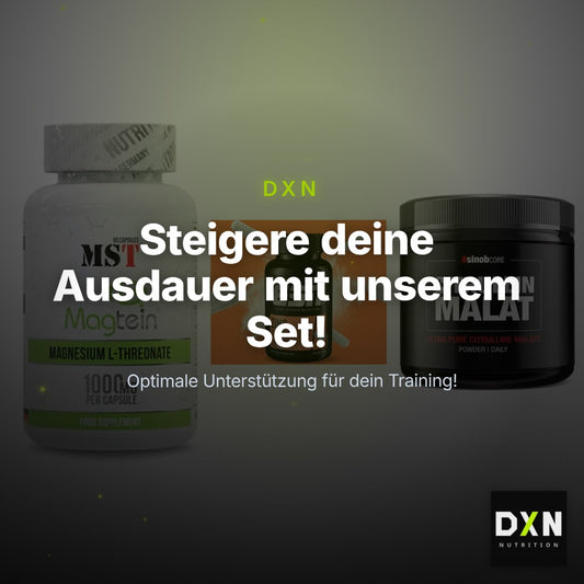 Ausdauer-Set: MST Magnesium + ESN Zinc + Sinob Core – Clean Showcase Plus